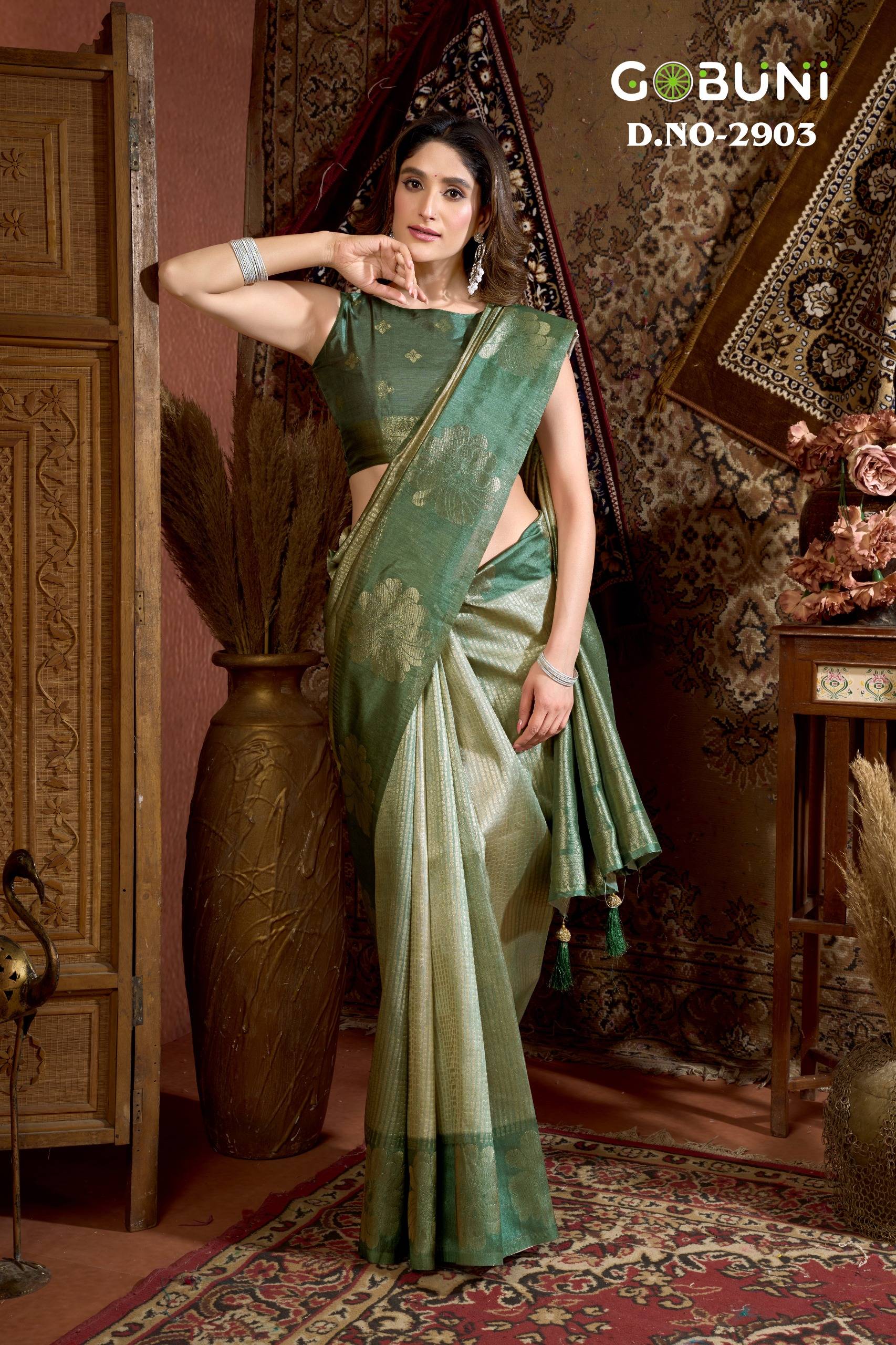 Stella By Gobuni 2901 to 2906 series Indian Traditional Wear Collection Beautiful Stylish Fancy Colorful Party Wear & Occasional Wear kota silk  Sarees At Wholesale Price